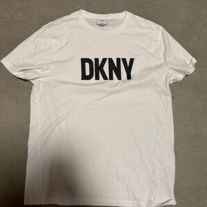 DKNY White Short Sleeve Tee